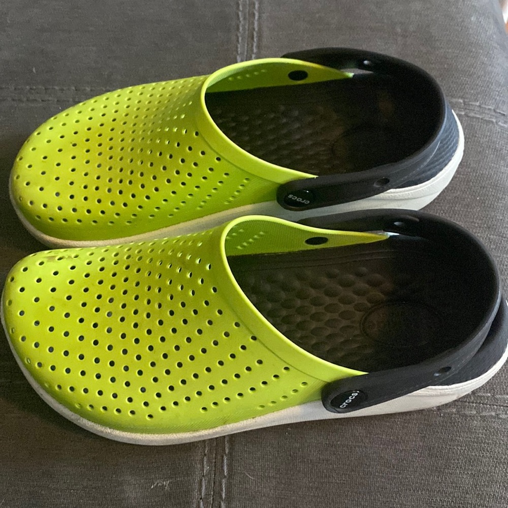 Big boys size 5 crocs